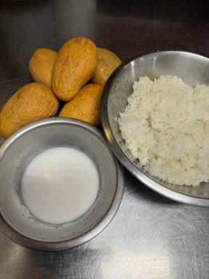 Mango & Sticky Rice.