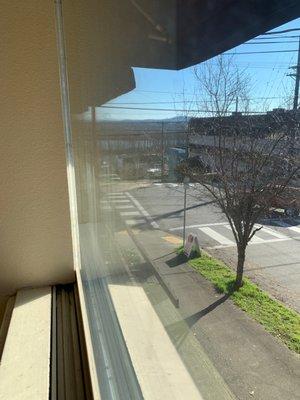 Gorgeous view of Mt. Hood from exam room