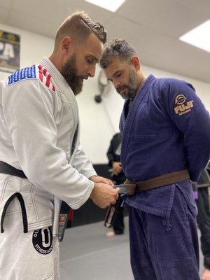 Adult belt promotion