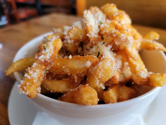 Garlic Parmesan Rosemary Fries