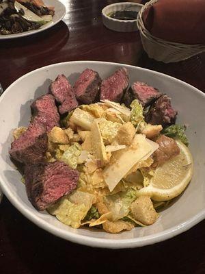 Steak Saffron Caesar Salad