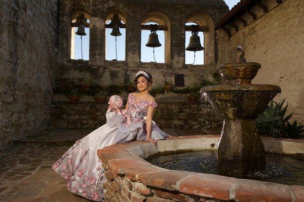 Quinceañera at San Juan Capistrano