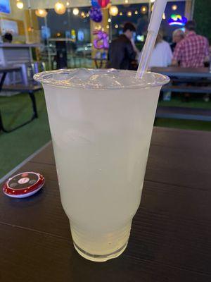 Cucumber lemonade.  Delicious