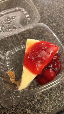 Cherry cheesecake