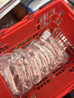 Great deal on lamb chops