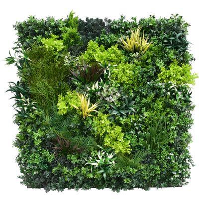 FOREST GARDEN Green Wall Panel 3ftx3ft, Outdoor UV Protected & Fire Retardant