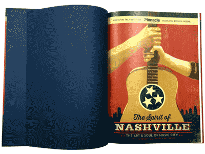 We recently produced The Spirit of Nashville, featuring the Art of Joel Anderson.