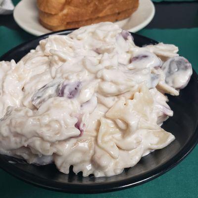 Broccoli Grape Pasta salad