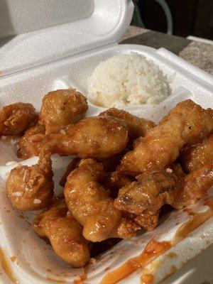 Orange chicken