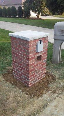 Mailbox I built for a home owner