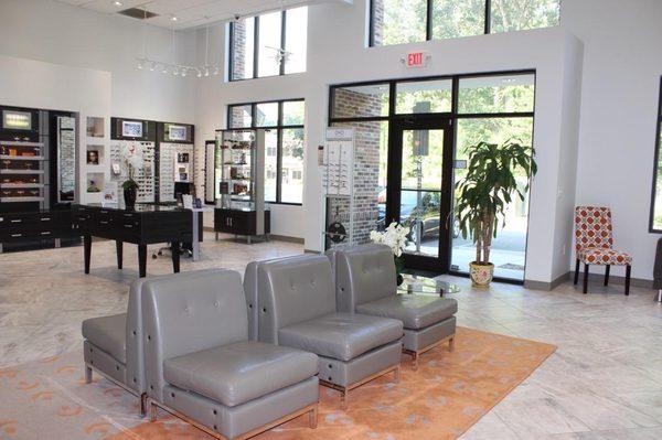 Fusion Eye Care of Raleigh NC front lobby