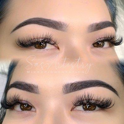 HEALED powder brows after 2 applications sone by Shannen