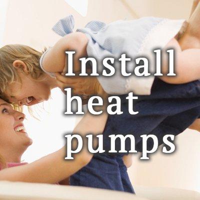 We help you figure out if heat pumps is the right solution for you and help with the installation of heat pumps.