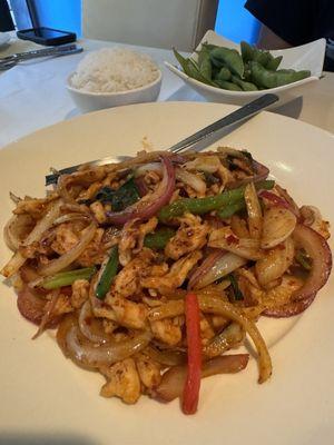 Thai basil chicken