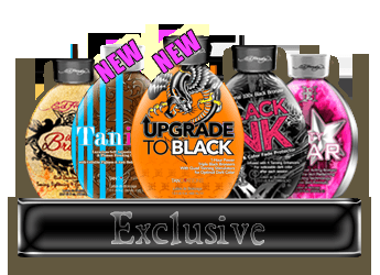 A complete line of tanning lotions are available as well.