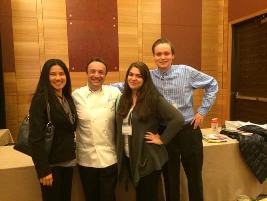 So much talent and humor from Chef!  Check out his amazing cookbook in our front lobby.  We have an Ideal Protein workshop on...