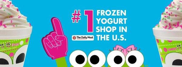 SweetFrog is the#1 froyo shop per The Daily Meal