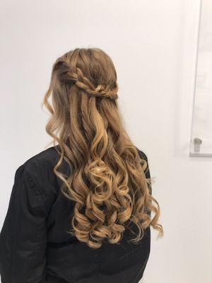 Prom hair by lupe