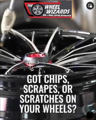 Got scrapes, scratches on your wheels ??? We can fix it