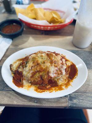 4. Chile Rellenos A la Carte with shredded chicken. Was good, but not the best I've had.