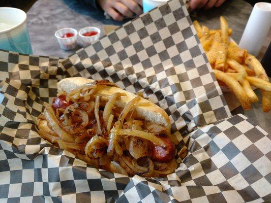 Good dogs and fries