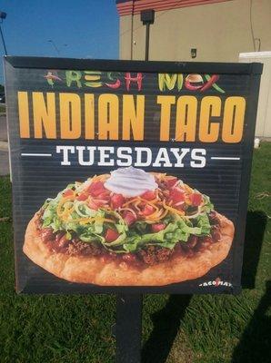 These Indian Tacos are to die for!! Yum!