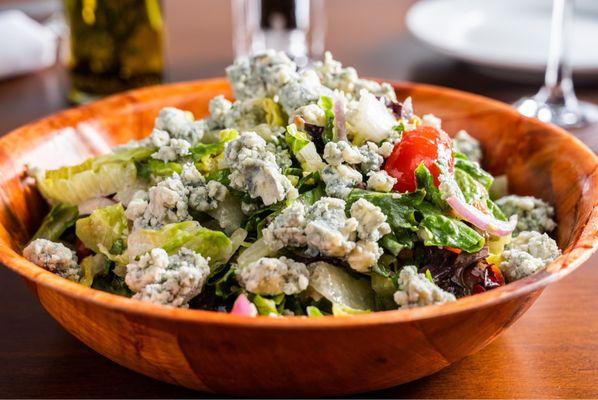 Wooden Bowl Gorgonzola Salad