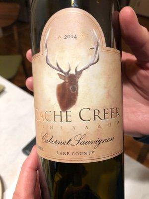 Wine from Cache Creek