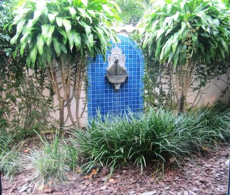 Zen garden fountain