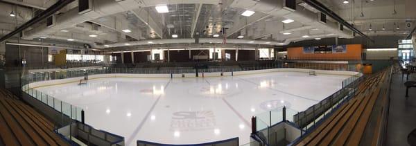 One of the rinks