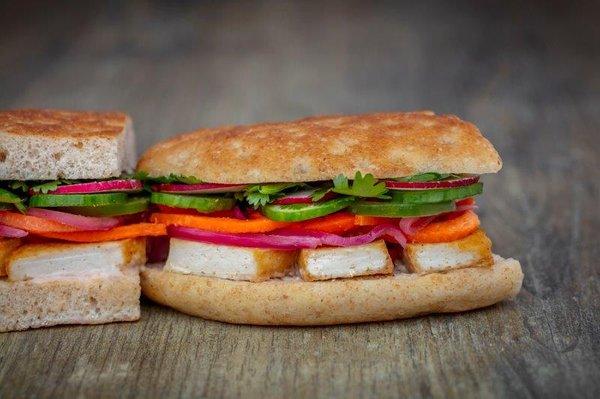 Tofu Banh Mi - Vegan