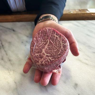 Japanese Miyazaki Wagyu A5 Fillet Mignon size: 8oz