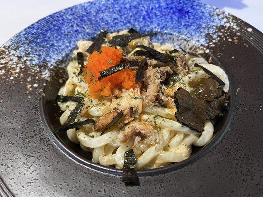 Creamy crab Truffle Creamy Udon