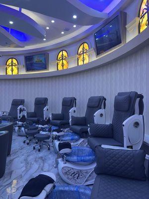 Pedicure room