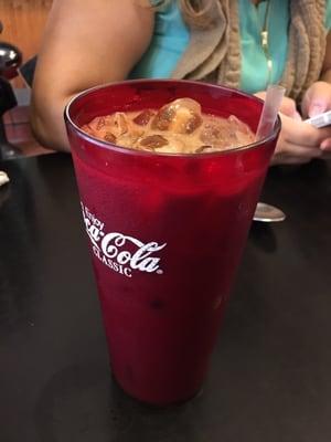 Iced coffee