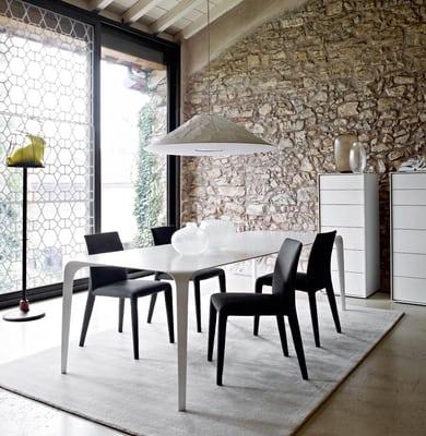 Link Table and Vol au Vant Chairs