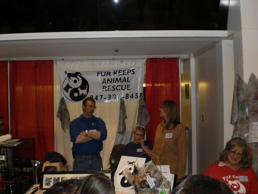 Fur Keeps Animal Rescue Booth