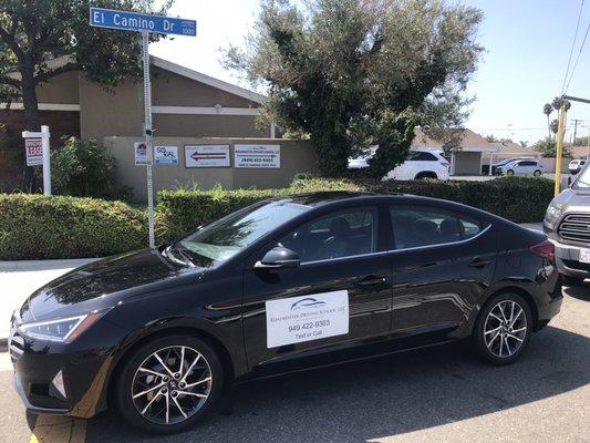 New training car at our headquarters