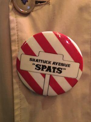 The original Spats button.