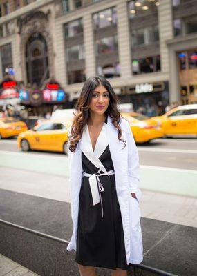 Midtown Dental Care Dr. Randhawa resting by street