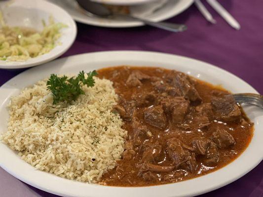 Beef Goulash delicious!