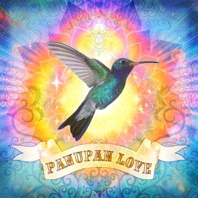 My Logo, created by Baruch Inbar, it reflects my love for the hummingbird and rainbows and all their beautiful medicine.