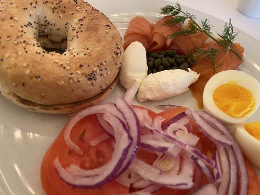 Smoked Salmon Bagel