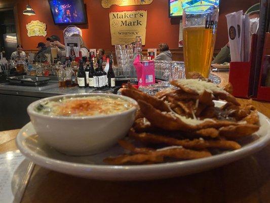 Spinach artichoke dip...amazing