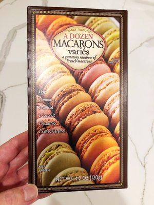 Macarons made in France - highly recommend