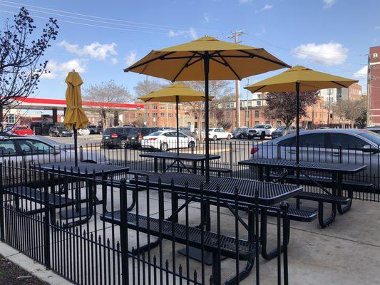 Outdoor seating