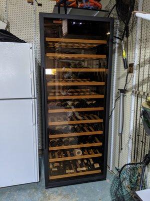 Morganville - This wine fridge had to be moved ASAP: "I can't thank you enough for helping me on such short notice." -Randi T., via email.