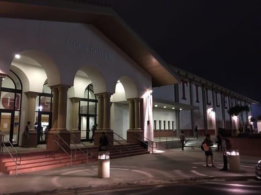 Sports Pavilion is a magnificent high school facility.