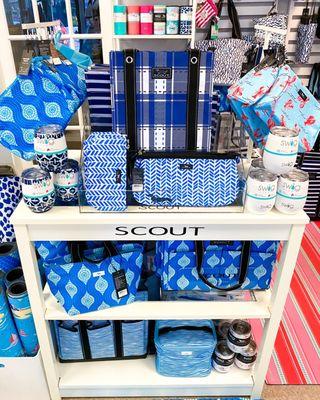 Scout bags totes, makeup bags, purses, wristlets, and wallets