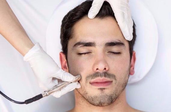 Diamond Microdermabrasion treatment.